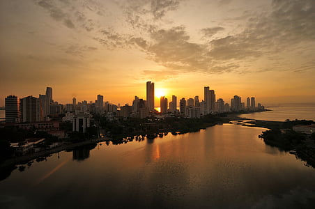 photo of high-rise buildings during golden hour thumbnail
