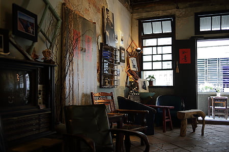 empty wooden chairs inside room thumbnail