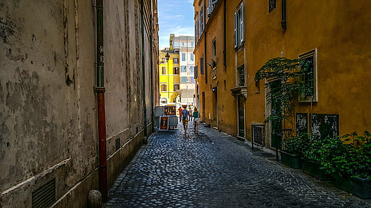 alley road between buildings thumbnail