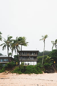white and brown house thumbnail