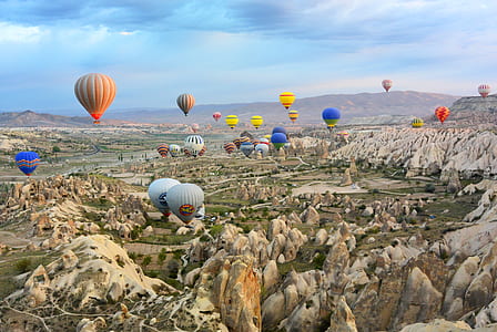 assorted-color hot air ballooning on cappadocia thumbnail