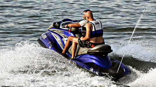 blue personal water craft thumbnail
