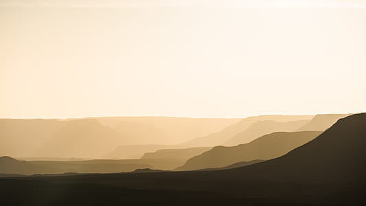 mountain, landscape, mist, fog thumbnail