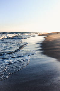 seawaves touching seashore thumbnail