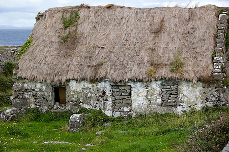 closeup photo of gray concrete stone house thumbnail