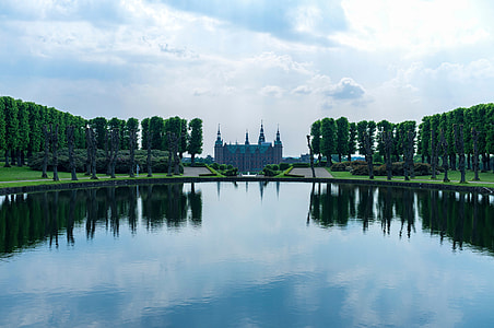 Frederiksborg Castle , Hillerad in Denmark landscape thumbnail