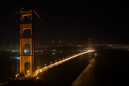 city, road, lights, night thumbnail