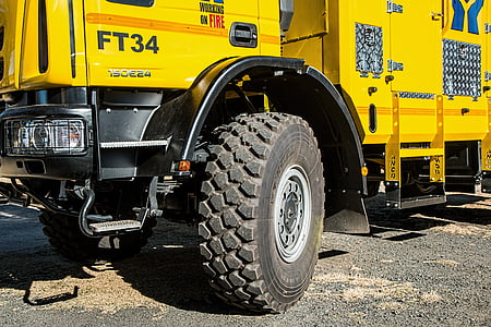 gray truck wheel with tire thumbnail