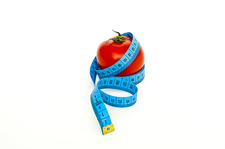 blue tape measure and red tomato thumbnail