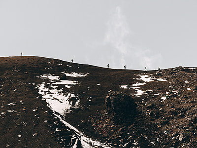group of people mountain hiking thumbnail