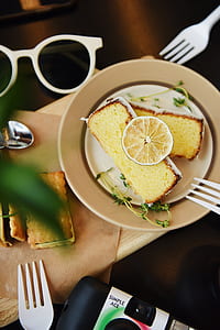 sliced cakes on saucer thumbnail