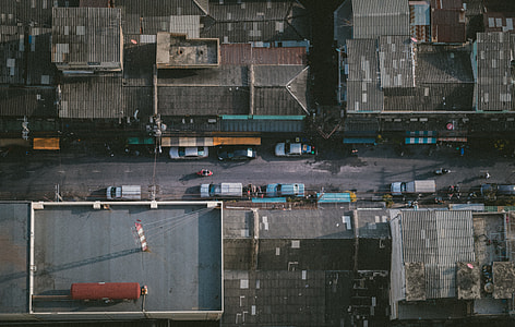 aerial view photography of town thumbnail