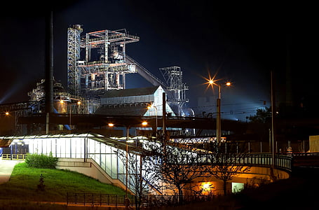 construction site during nighttime thumbnail