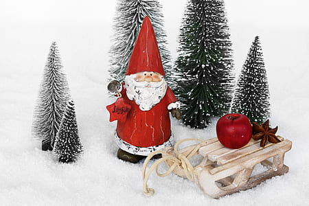 Santa Cluase ceramic figurine thumbnail