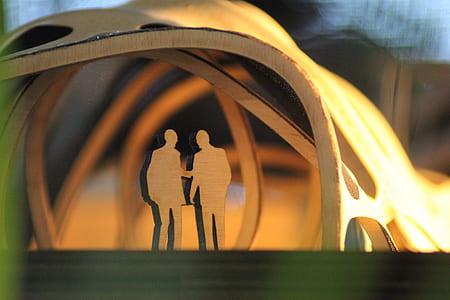 two men cutout decor thumbnail