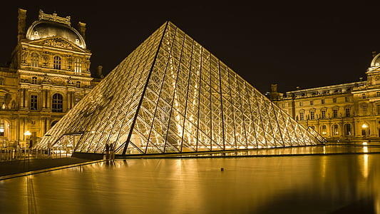 landscape photography of landmark during nighttime thumbnail