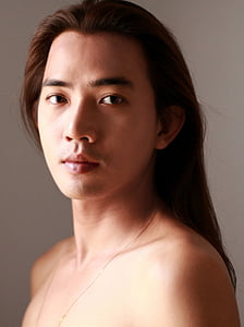 close-up photo of topless man thumbnail