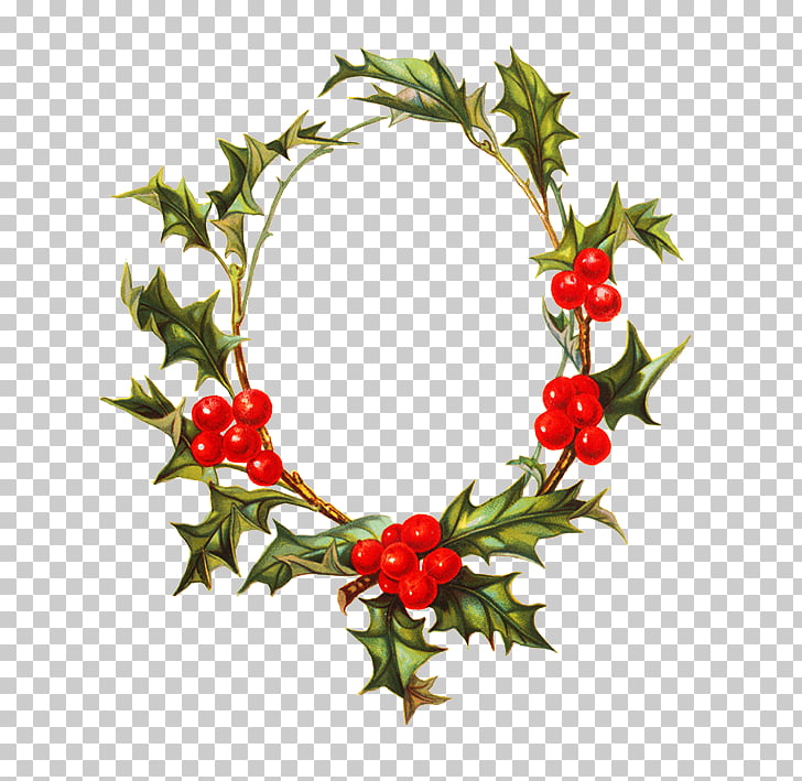Christmas decoration clip art borders flowers