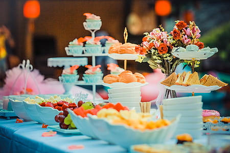 food, flowers, table, fruits thumbnail