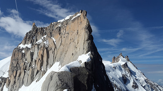 snow-capped mountain during daytie thumbnail