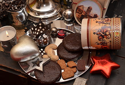 cookies served on gray plate thumbnail
