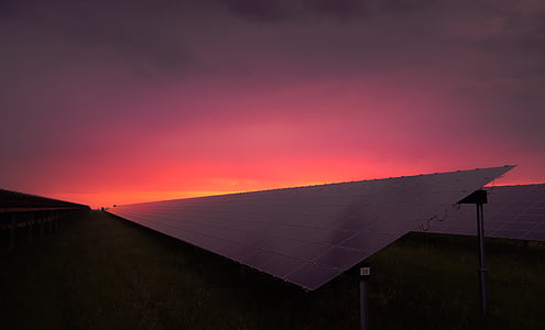 grey roof during sunset thumbnail