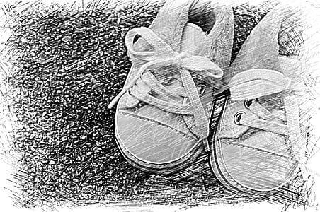 shoes sketch thumbnail