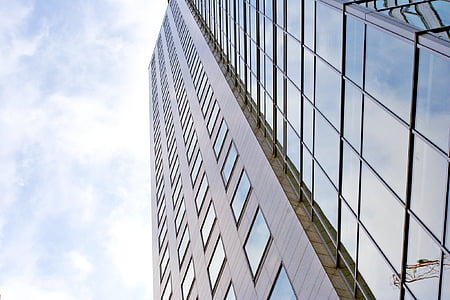 low angle view of high-rise building thumbnail