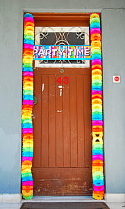 closed brown door thumbnail