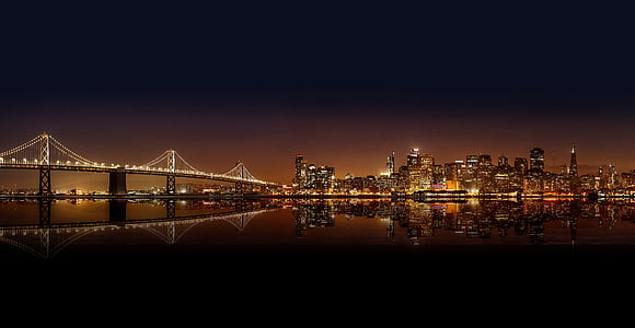Golden Bridge Gate, San Francisco near cityscape thumbnail