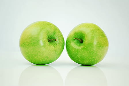 two green apples fruits thumbnail