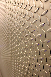 grey diamond plated metal close-up photo thumbnail