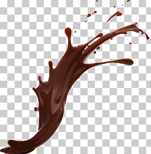 Milk Chocolate Splash, chocolate, chocolate fluid splash illustration PNG clipart
