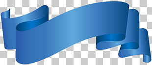Free Download Banner Banner Blue Deco Blue Ribbon Graphic