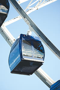 worm's-eye view photography of Ferris wheel thumbnail