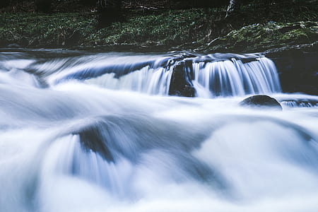 river flows on rock thumbnail
