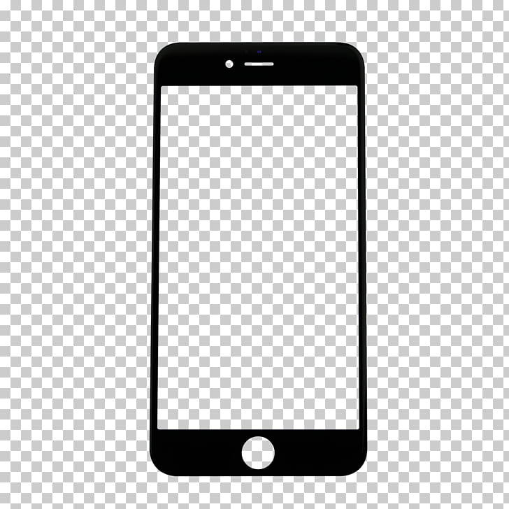 IPhone 7 Plus iPhone 6 Plus iPhone 6s Plus Screen Protectors iPhone 5c, black frame, black iPhone PNG clipart