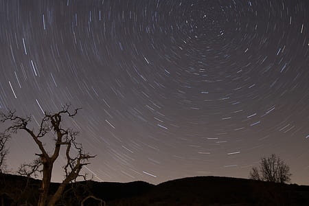 photography of star trail thumbnail