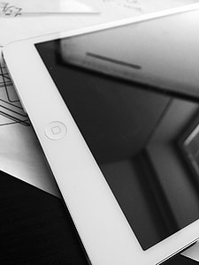 white iPad turned off thumbnail