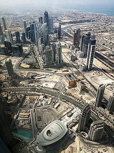 aerial view of city during daytime thumbnail