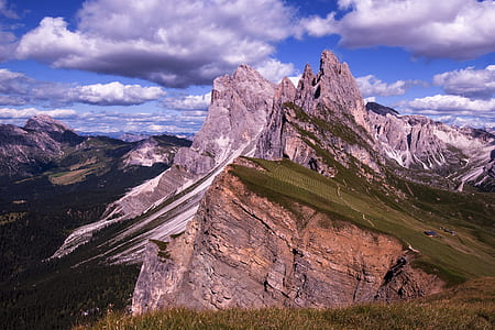 photography of green and gray mountain range during daytime thumbnail