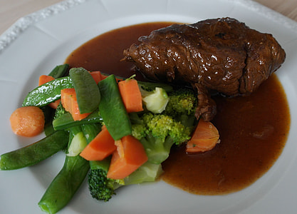 cooked meat with vegetable dish thumbnail