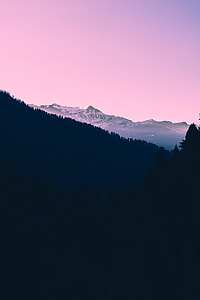 panoramic photo of mountain alps thumbnail