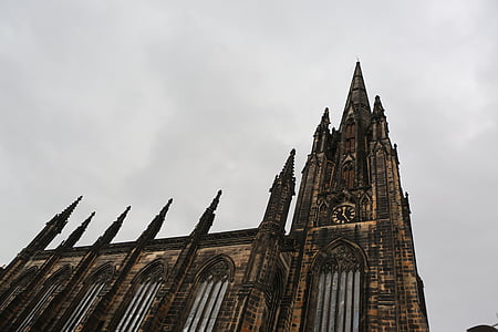 low-angle photography of brown building thumbnail