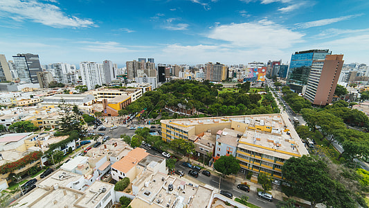 aerial view of city buildings during daytime thumbnail