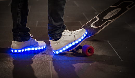 person stepping on skateboard thumbnail