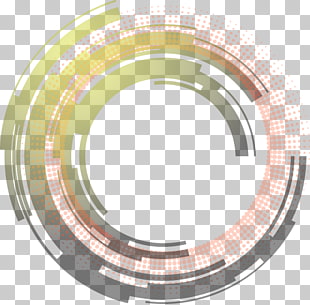 Science and technology Abstract circle, gray and red graphic frame illustration PNG clipart