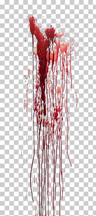 Blood Bleeding, Suspense horror bleeding, red and orange paint splash PNG clipart