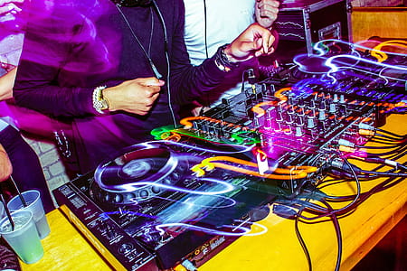 Party DJ In Action Photo thumbnail