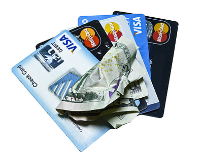 fan of assorted ATM cards thumbnail